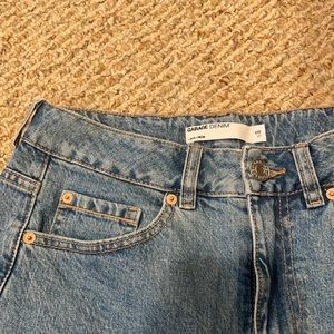 Garage full length straight leg jeans size 5